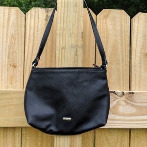 AMAZING CONDITION SLEEK BLACK CHAPS BAG